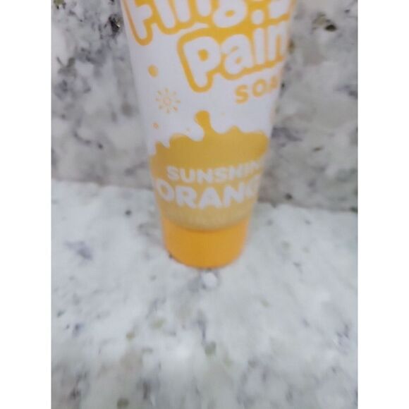 Crayola Bathtub Finger Paint Soaps Sunshine Orange & Sea Green 3 oz Each New - Picture 6 of 6